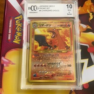 #6 Charizard (Holo) Japanese Neo 2